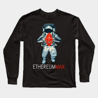 Ethereummax token Crypto Emax coin Ethereum max token coin token Crytopcurrency Long Sleeve T-Shirt